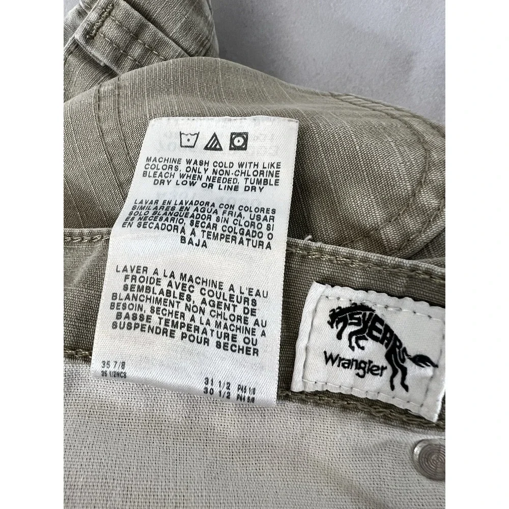 Wrangler RIGGS Workwear US‎ Men's 34x30 Ripstop Ranger Cargo Pants Y2K